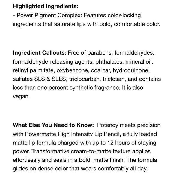 NARS - NIB Powermatte High Intensity Lip Pencil in #182, Maple Red. Full Size - Picture 15 of 16